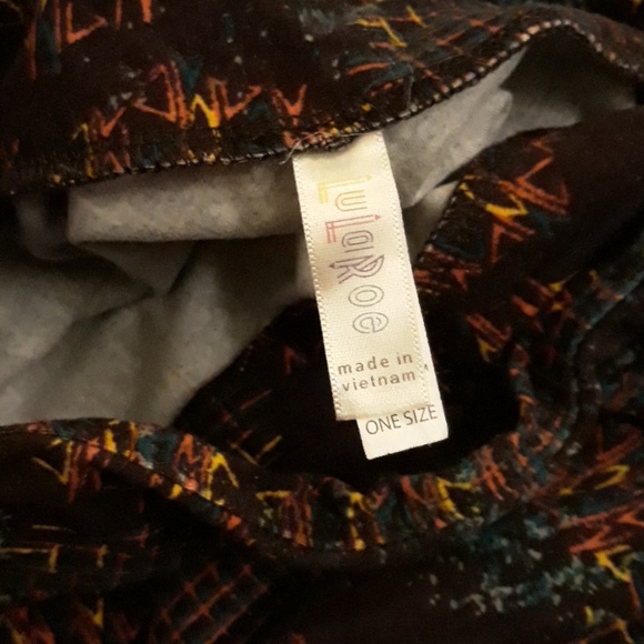 Lularoe legging brown one size - Picture 3 of 3